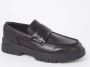 HUGO Leren loafers met labeldetail model 'Ryan' - Thumbnail 1