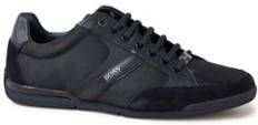 Hugo Boss Saturn Low sneaker met leren details