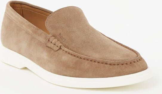 Hugo Boss Sienne slip-on van suède