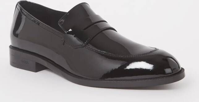 Hugo Boss Tayil loafers van lakleer