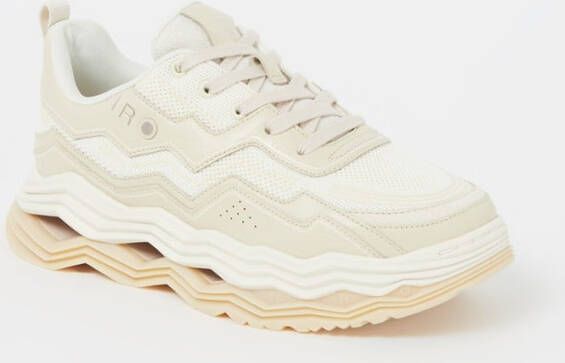 IRO Wave sneaker met leren details