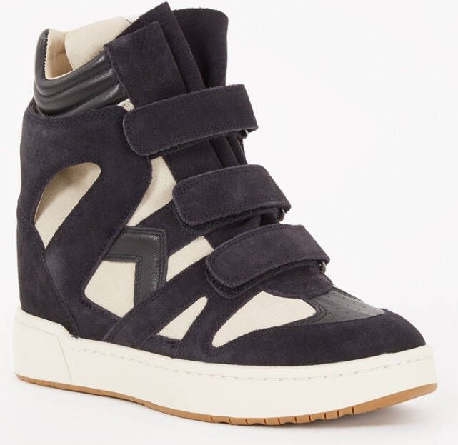 Isabel marant Bekett sneaker van kalfssuède