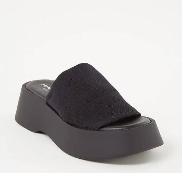 Jonak Eddy slipper met plateauzool