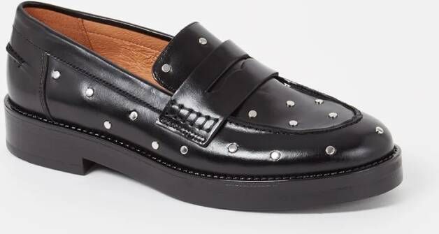 Jonak Mirnou loafer van leer met studs