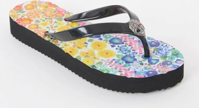 Kurt Geiger Kensington slipper met print