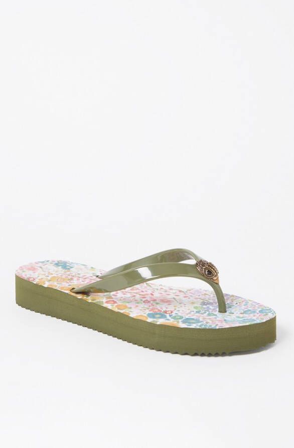 Kurt Geiger Kensington slipper met print