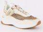 KURT GEIGER LONDON Lage Sneakers Dames Kensington Sneaker Maat: 39 Materiaal: Leer Kleur: Beige - Thumbnail 3