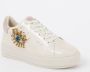 Kurt Geiger Laney Eye sneaker van leer met strass - Thumbnail 1