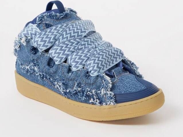 Lanvin Curb sneaker van denim