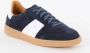 Magnanni Blauwe Suède Lage Heren Sneakers Blue Heren - Thumbnail 3