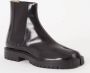 Maison Margiela Zwarte Leren Chelsea Enkellaarzen Black Heren - Thumbnail 2