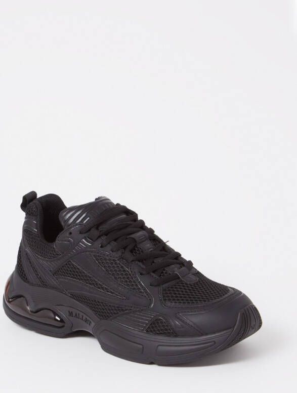 Mallet Jupiter sneaker van mesh met leren details