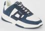 Mallet Marquess sneaker van leer met nubuck details - Thumbnail 1