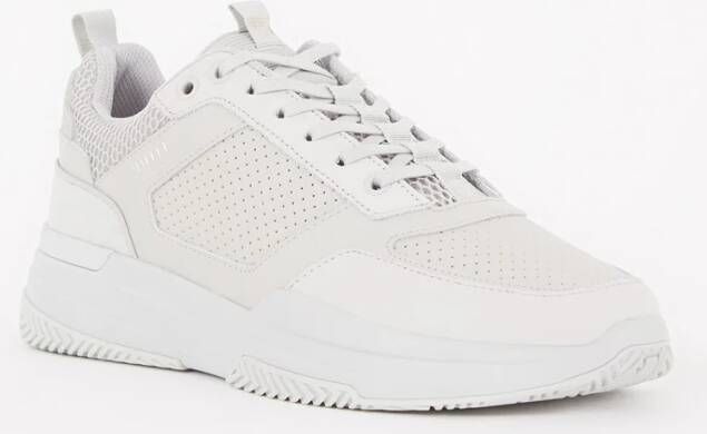 Mallet Radnor sneaker van leer met mesh details