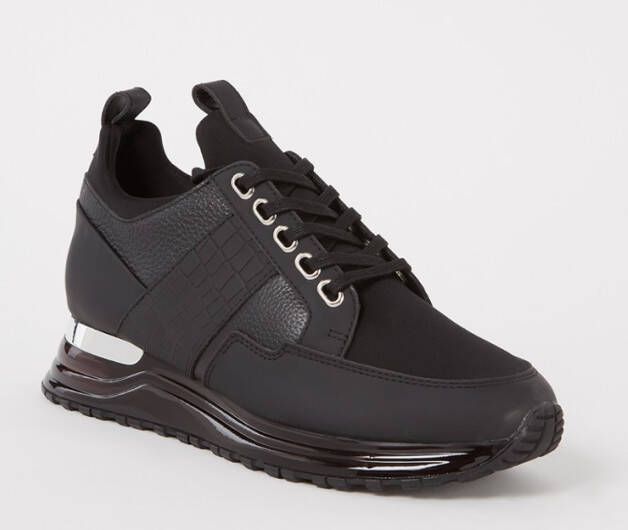 Mallet Southgate Gas sneaker met leren details