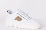 Mason Garments Sportieve Witte Leren Sneakers White Heren - Thumbnail 3