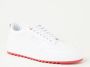 Mason Gar ts Witte Rode Leren Sneakers White - Thumbnail 4