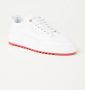 Mason Gar ts Witte Rode Leren Sneakers White - Thumbnail 3