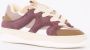 Mason Garments Venice Movimento sneaker van leer met suède details - Thumbnail 1