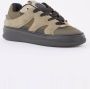 Mason Garments Venice Movimento sneaker van leer met suède details - Thumbnail 1