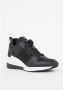 Michael Kors Georgie Trainer Dames Sneakers Hoog Zwart - Thumbnail 2