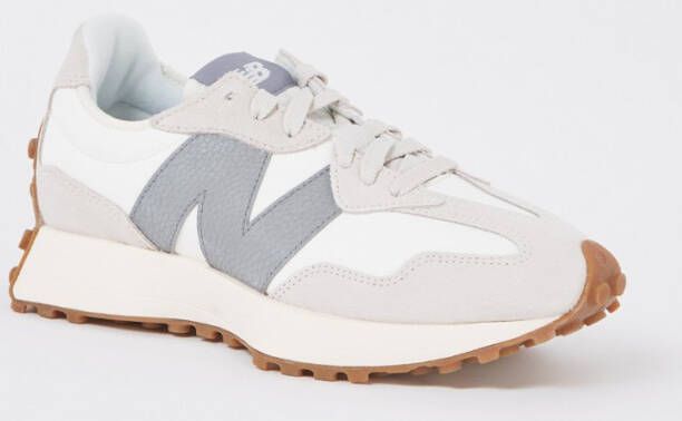 New Balance 327 sneaker met suède details