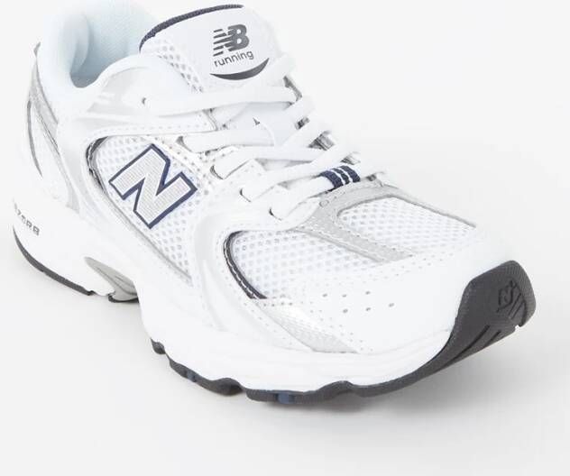 New Balance 530 sneaker van mesh met leren details