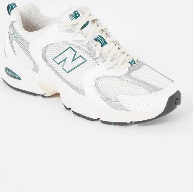 New Balance 530 sneaker van mesh met leren details