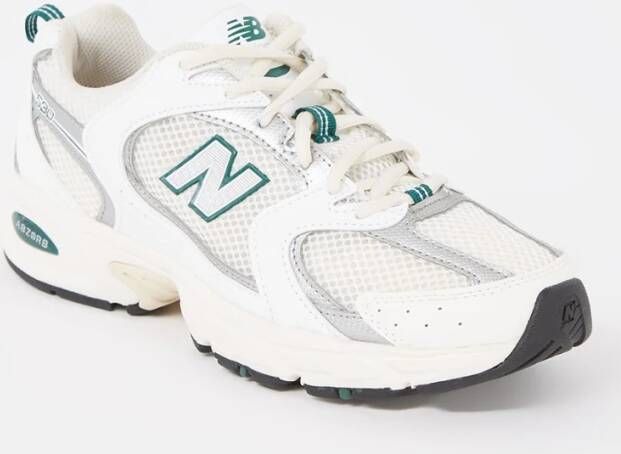 New Balance 530 sneaker van mesh met leren details