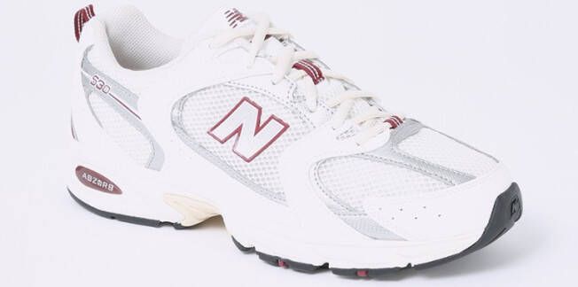 New Balance 530 sneaker van mesh met leren details