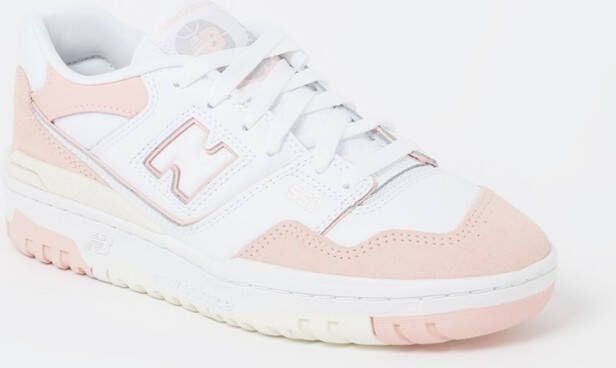 New Balance 550 in lichtroze formaten: 35.5