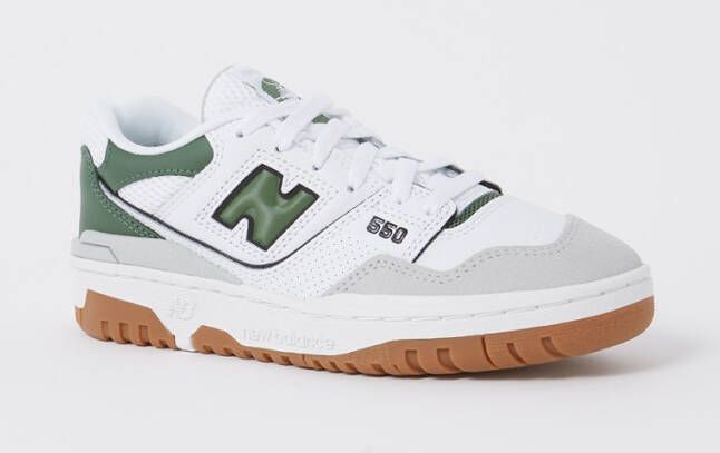 New Balance 550 sneaker met suède details