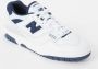 New Balance 550 sneaker van leer met logo - Thumbnail 1