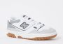 New Balance 550 sneaker van leer met suède details - Thumbnail 1