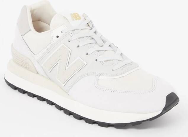 New Balance 574 Legacy sneaker met suède details