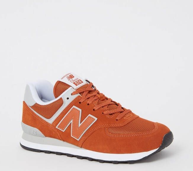 New Balance 574 sneaker met nubuck details