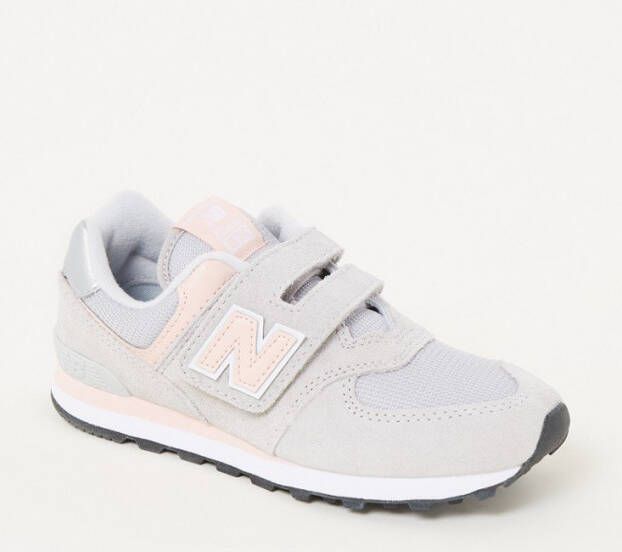 New Balance 574 sneaker met suède details