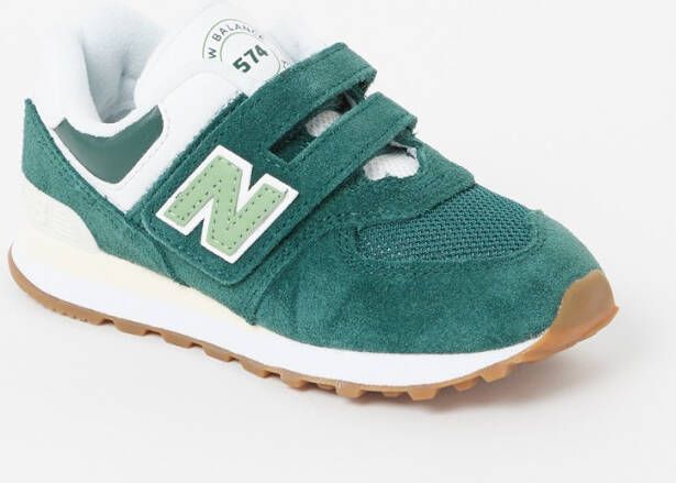 New Balance 574 sneaker met suède details