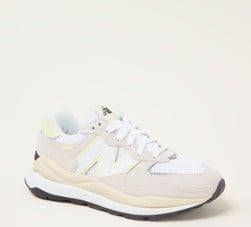 New Balance 57 40 sneaker met suède details