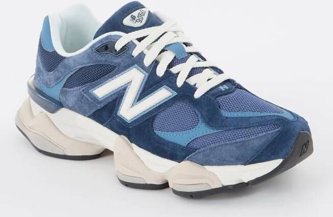 New Balance 9060 sneaker met suède details