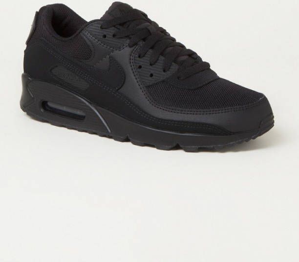 Temerity controleren sigaar Nike Air Max 90 Black Black Black White Schoenmaat 40 1 2 Sneakers CN8490  003 - Schoenen.nl