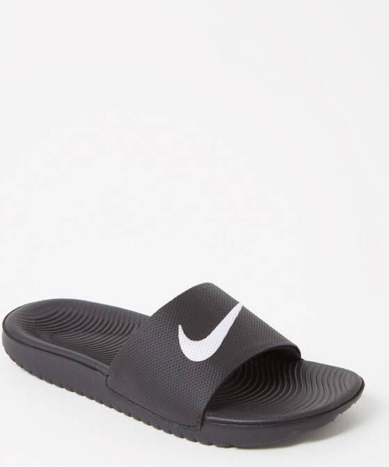 Nike Kawa slipper met logo