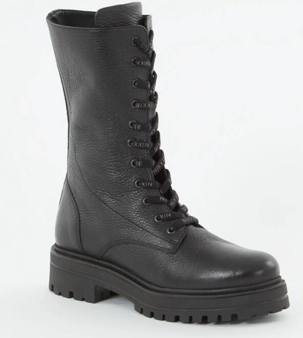 NIKKIE Dewie biker boot van leer