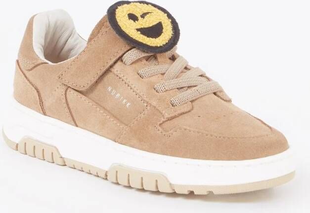 Nubikk Basket Teddy Jr sneakers van suède