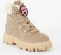 Nubikk Fae Montagne JR suède veterboots taupe Bruin Meisjes Suede Effen 25 - Thumbnail 2