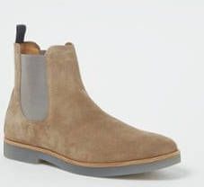 Nubikk Logan II chelsea boot van suède