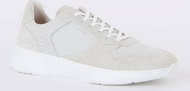 Nubikk Rocky Road sneaker van leer met suède details