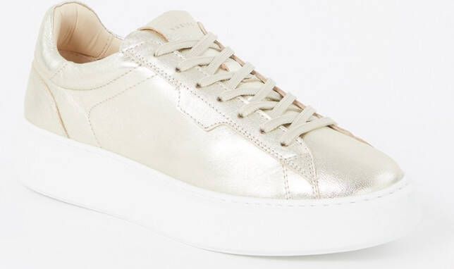 Nubikk Vince Tora sneaker van leer met metallic finish