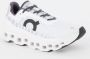 ON Running Witte Sneakers met Stoffen Materiaal en Rubberen Zool White - Thumbnail 3