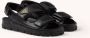 Prada Gewatteerde leren sandalen Black Dames - Thumbnail 2